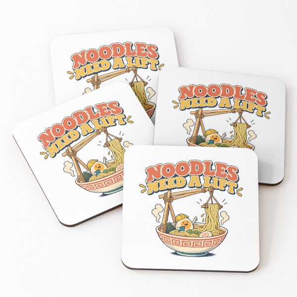 Item preview, Ramen Noodles Get a Crane Lift designed and sold by Pixdot.