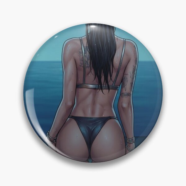 Item preview, RT Rinrada Ocean View Thai GL Sapphic Actress LGBTQ+ Cartoon Decor Comic Wall Art Print Poster Shirt Clock Blanket KDrama designed and sold by Mind Space.
