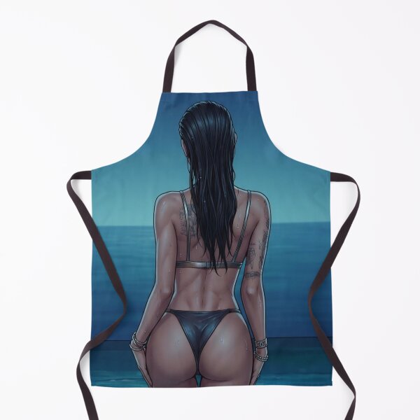 Item preview, RT Rinrada Ocean View Thai GL Sapphic Actress LGBTQ+ Cartoon Decor Comic Wall Art Print Poster Shirt Clock Blanket KDrama designed and sold by Mind Space.