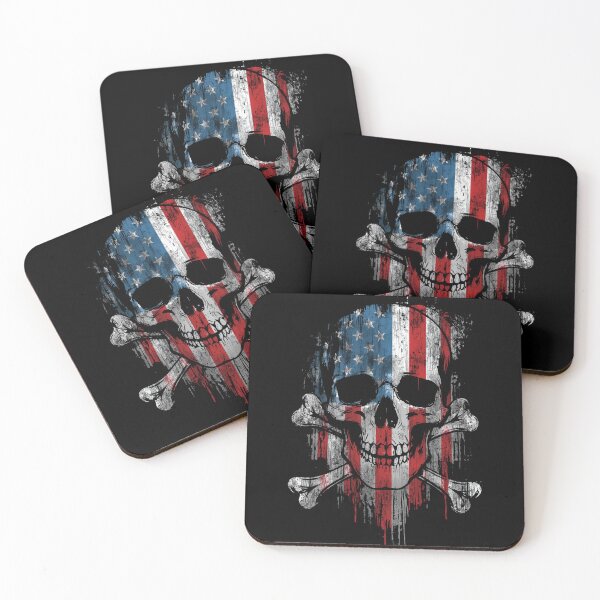 Item preview, Flag Skull and Crossbones designed and sold by ERODED SELF.