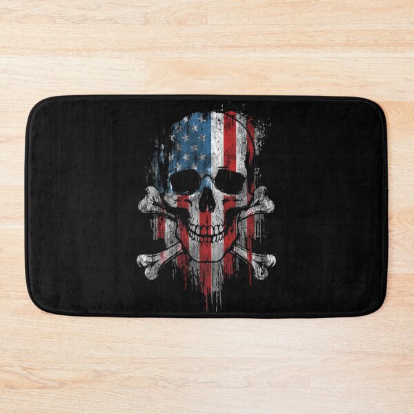 Item preview, Flag Skull and Crossbones designed and sold by ERODED SELF.