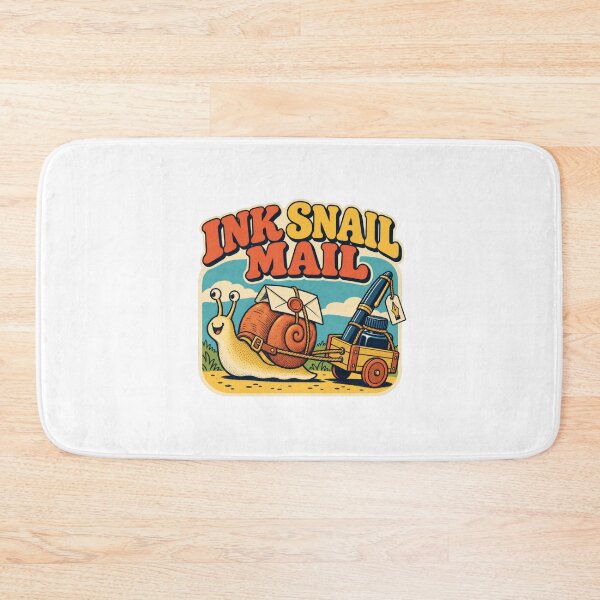 Item preview, Fountain Pen Snail Delivers Ink Mail designed and sold by Pixdot.