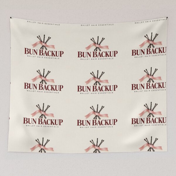 Item preview, Bun Backup Ballet Hair Essentials Zipper Pouch – Dance Accessories designed and sold by astersgraphics.