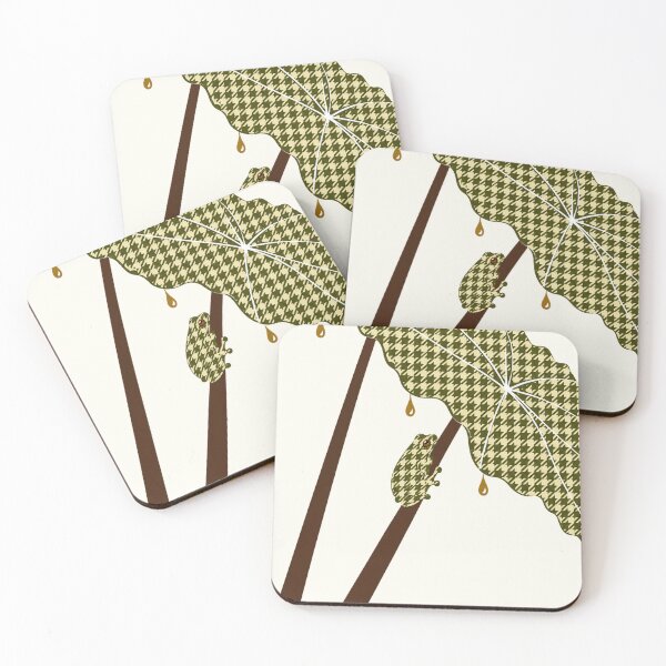 Item preview, Houndstooth Geometric Print- Tree Frog on a Caladium  designed and sold by RescueHeart10.