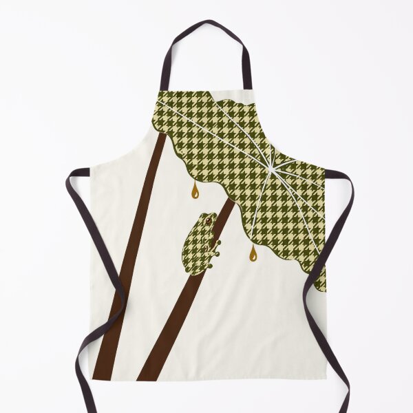 Item preview, Houndstooth Geometric Print- Tree Frog on a Caladium  designed and sold by RescueHeart10.