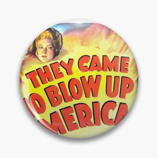 Item preview, They Came To Blow Up America George Sanders Original Custom Vintage Movie Poster Wall Art Tee Design designed and sold by Cool Robot Bro..