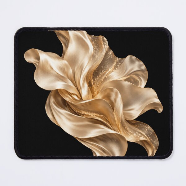 Item preview, Golden Silk Petal Blossom Luxury Art designed and sold by BohoMysticArt.
