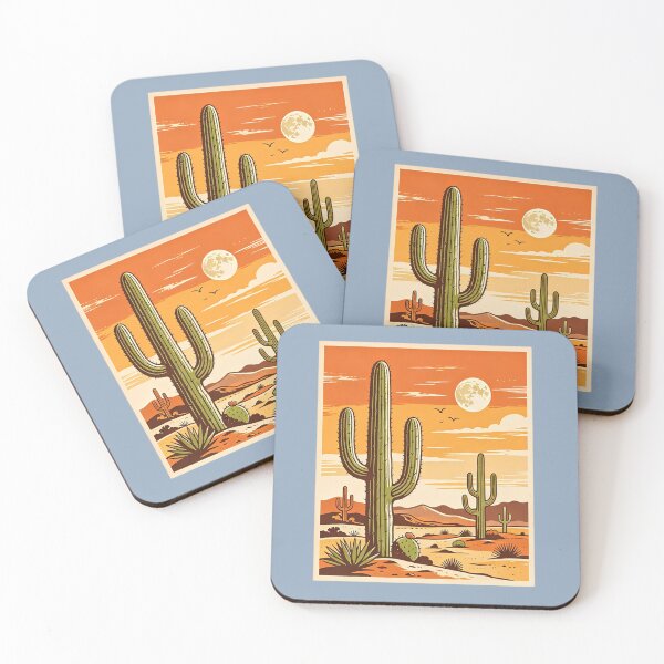 Item preview, Desert Landscape With Cacti designed and sold by BladiWChampion.