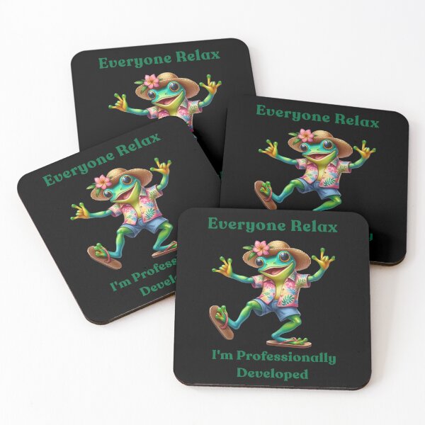 Item preview, Everyone Relax I'm Professionally Developed Frog designed and sold by Szpaku desart .
