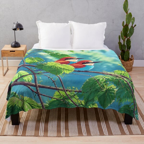 Item preview, Anime Bee-Eaters Bird Art designed and sold by BLUESKY11a.