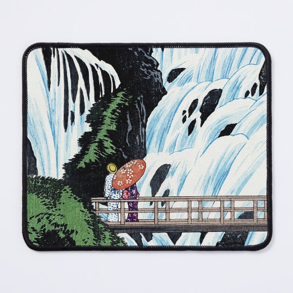 Item preview, Shiragumo Waterfall of Nikko by Takahashi Hiroaki, late 1910s designed and sold by Exhumed Archives.