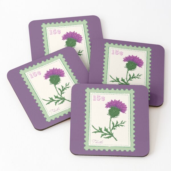 Item preview, Thistle Stamp designed and sold by Emerald Jordan.