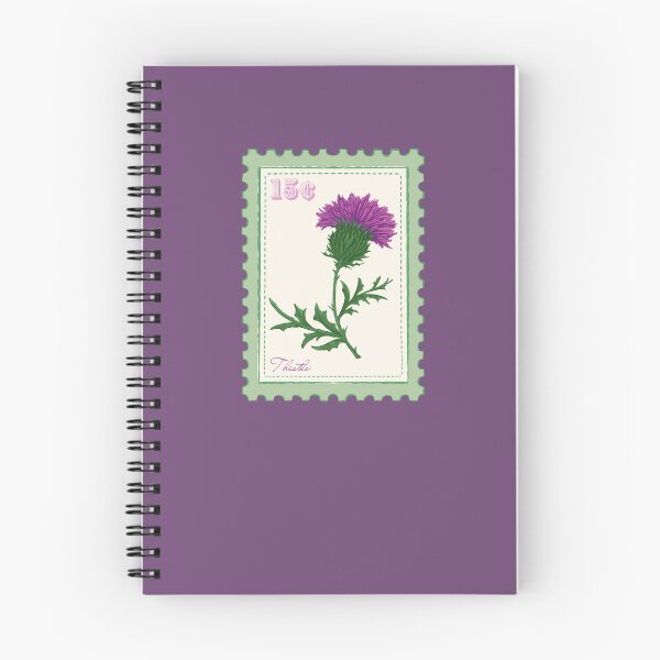 Item preview, Thistle Stamp designed and sold by Emerald Jordan.