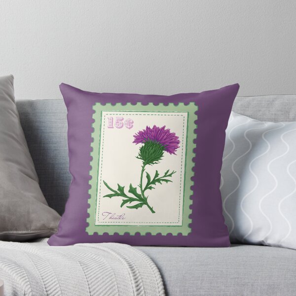 Item preview, Thistle Stamp designed and sold by Emerald Jordan.