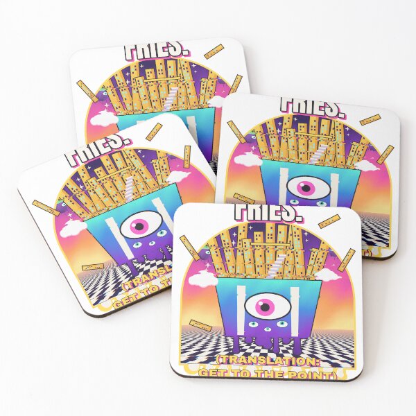 Item preview, Fries Get to the Point Gen Alpha Slang Surreal Meme designed and sold by KulkaSlop.