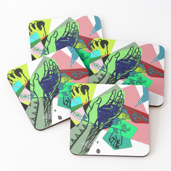 Item preview, Abstract Hands Pop Art Geometric designed and sold by Okwalkth.