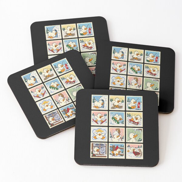 Item preview, Funny Duck Christmas – Vintage Postage Stamp Collection designed and sold by AMICO77.