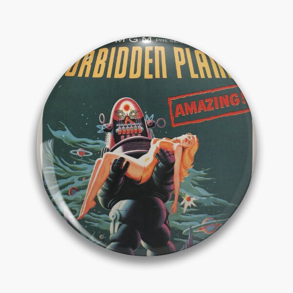 Item preview, Forbidden Planet Leslie Nielsen Original Custom Vintage Movie Poster Wall Art Tee Design designed and sold by Cool Robot Bro..