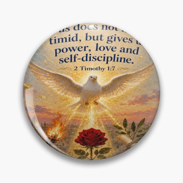 Item preview, 2 Timothy 1:7 designed and sold by DitasGabs.