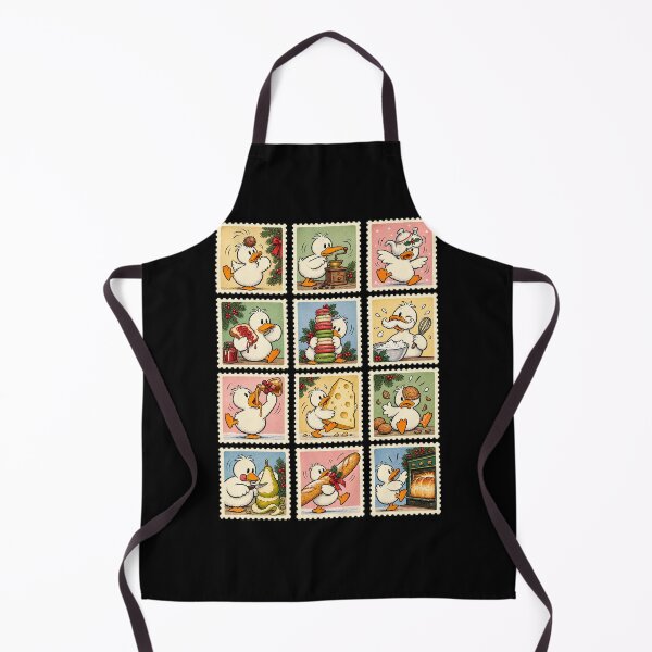 Item preview, Funny Duck Christmas – Vintage Postage Stamp Collection designed and sold by AMICO77.