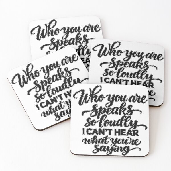 Item preview, What Your Actions Reveal designed and sold by Quote Gallery.
