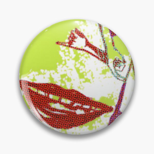 Item preview, Pop Art Lips Halftone Green Aesthetic designed and sold by Okwalkth.