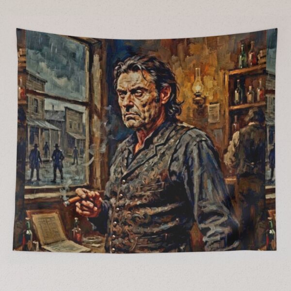 Item preview, Deadwood Western Drama Fine Art Tribute designed and sold by Art's Diner.