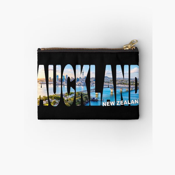 Item preview, AUCKLAND New Zealand - City of Sails with the Sky Tower Cityscape designed and sold by Adam Gormley.