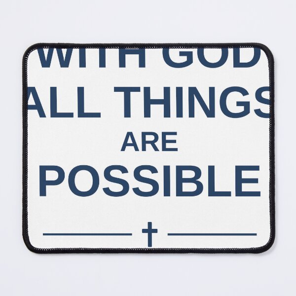 Item preview, With God All Things Are Possible designed and sold by AHCM38.