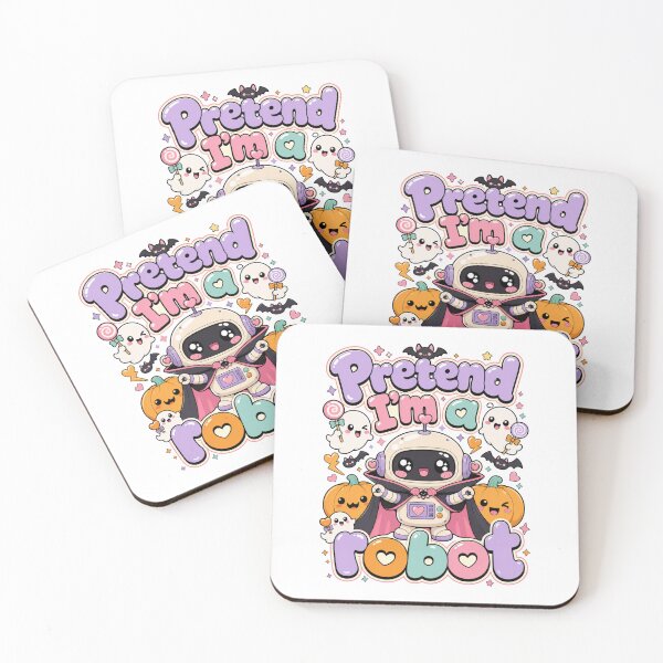 Item preview, Pretend I'm a Robot Kawaii Halloween Costume Kids designed and sold by BearLoveDesign.