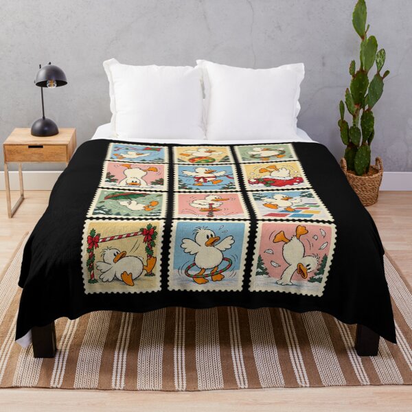 Item preview, Funny Duck Christmas – Vintage Postage Stamp Collection designed and sold by AMICO77.