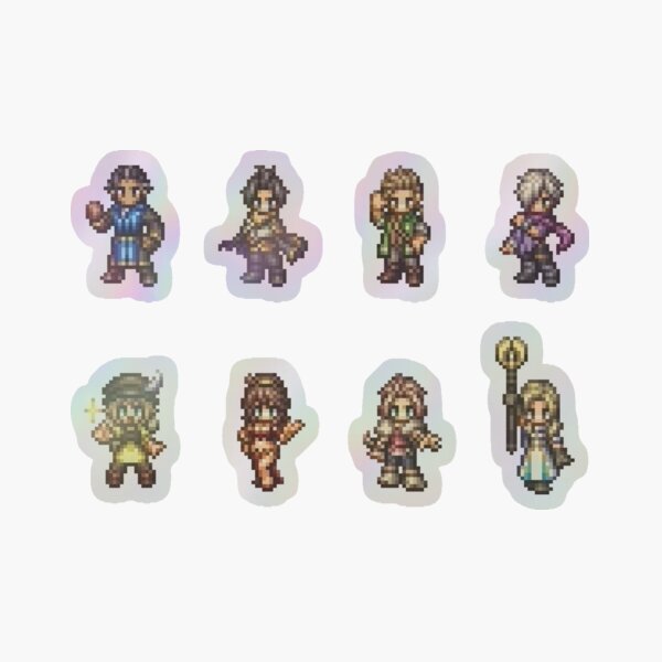 OCTOPATH TRAVELER Blu-ray Tシャツ Official Octopath Traveler Merchandise Up For International