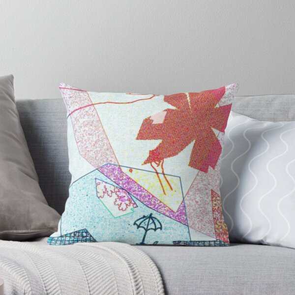Item preview, Abstract Geometric Collage Umbrella designed and sold by Okwalkth.