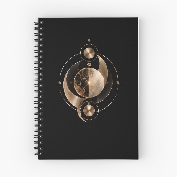 Item preview, Celestial Spheres Sacred Geometry Gold Art designed and sold by BohoMysticArt.