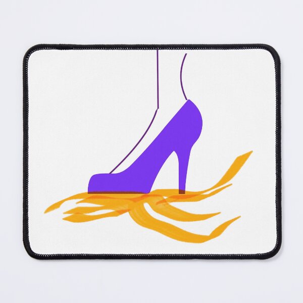 Item preview, Purple Rage Heel - enough is ENOUGH! designed and sold by MAC Art&Designs.