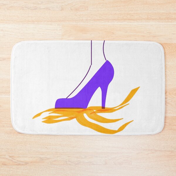 Item preview, Purple Rage Heel - enough is ENOUGH! designed and sold by MAC Art&Designs.