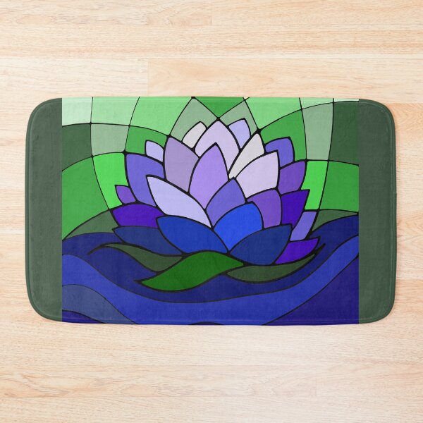Item preview, Violet Garden Lotus | Liuartstudio | Blooming Mosaic | 03 designed and sold by liuartstudio.