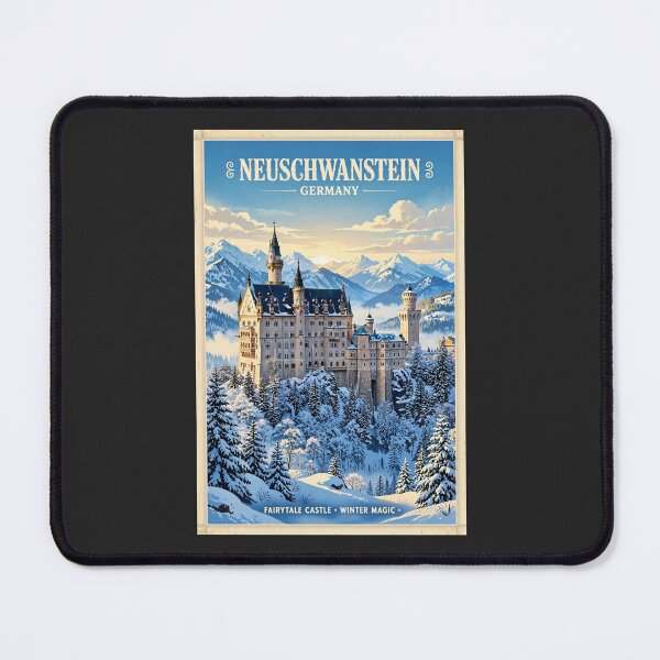 Item preview, Germany — Neuschwanstein Castle — The Winter Fairytale designed and sold by DibujandoPorfa.