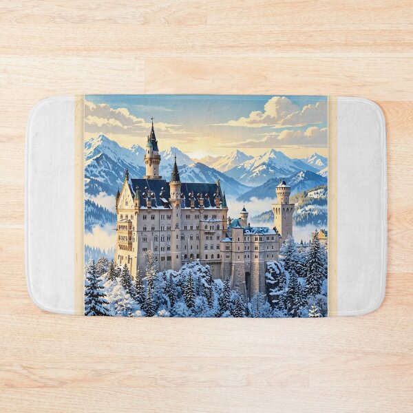 Item preview, Germany — Neuschwanstein Castle — The Winter Fairytale designed and sold by DibujandoPorfa.