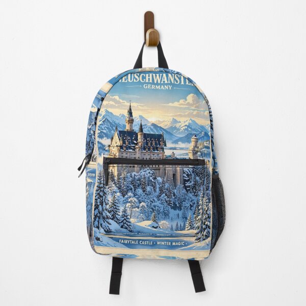Item preview, Germany — Neuschwanstein Castle — The Winter Fairytale designed and sold by DibujandoPorfa.