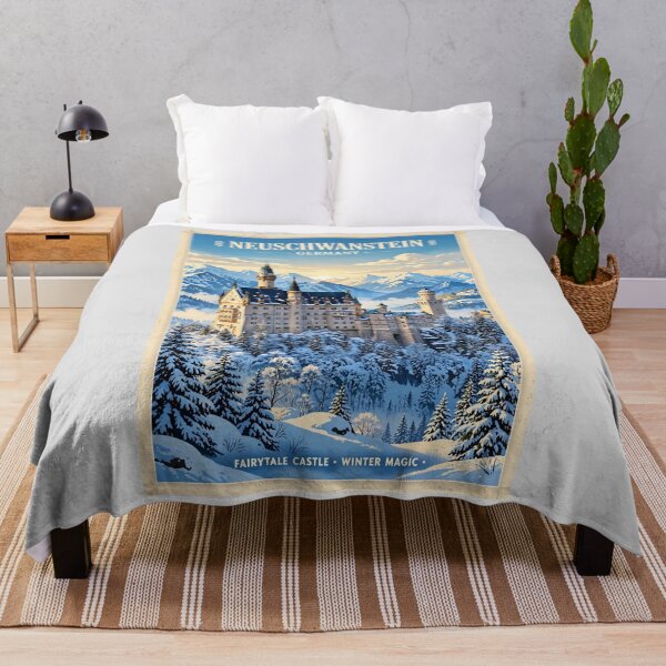 Item preview, Germany — Neuschwanstein Castle — The Winter Fairytale designed and sold by DibujandoPorfa.