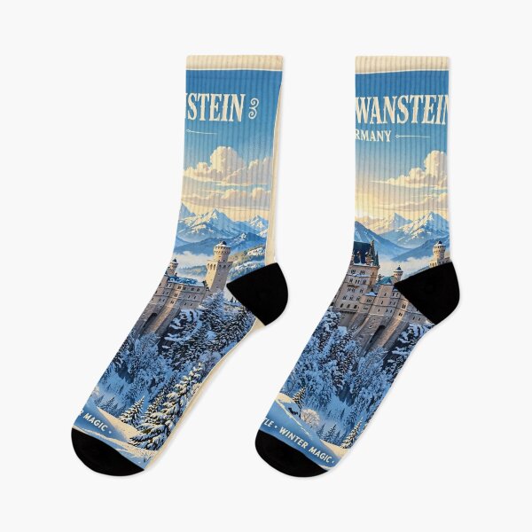 Item preview, Germany — Neuschwanstein Castle — The Winter Fairytale designed and sold by DibujandoPorfa.