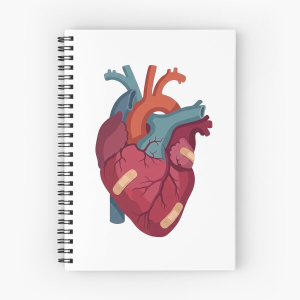 Item preview, Healing Isn't Linear - Minimalist Heart Line Art designed and sold by jrzvibe.