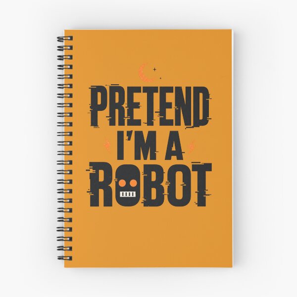 Item preview, Pretend I'm A Robot Funny Halloween Costume designed and sold by BearLoveDesign.