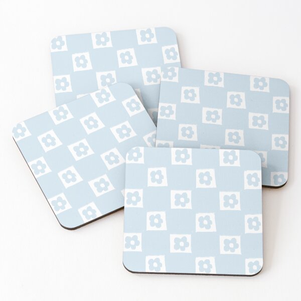 Item preview, Pattern with Blue Floral Motifs designed and sold by barbarafrazier.