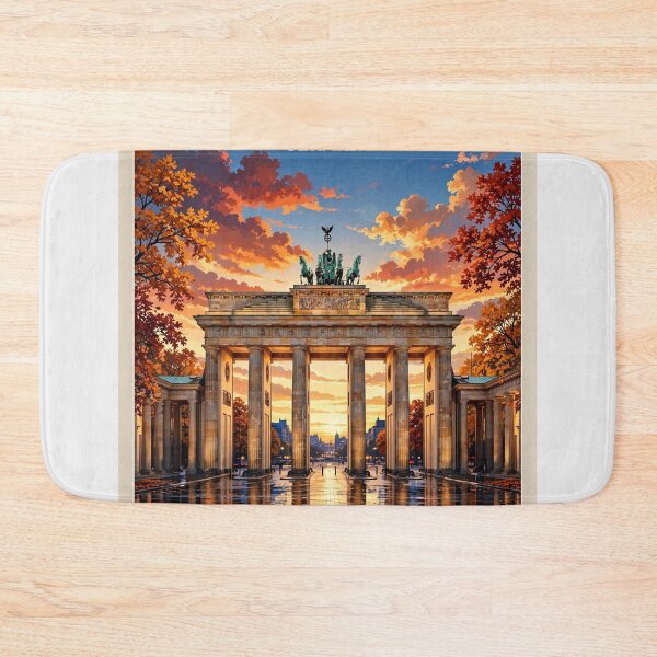 Item preview, Germany — Brandenburg Gate — Golden Berlin designed and sold by DibujandoPorfa.