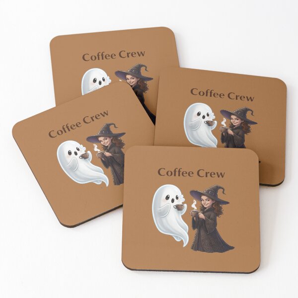 Artikelvorschau, Coffee Crew - Halloween for coffee lovers entworfen und verkauft von ParadoxParadox.
