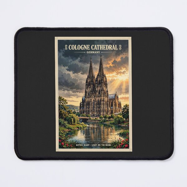 Item preview, Germany — Cologne Cathedral — Gothic Skyfire designed and sold by DibujandoPorfa.