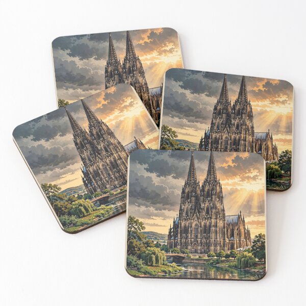 Item preview, Germany — Cologne Cathedral — Gothic Skyfire designed and sold by DibujandoPorfa.