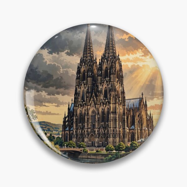Item preview, Germany — Cologne Cathedral — Gothic Skyfire designed and sold by DibujandoPorfa.